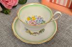 Rare Vintage Royal Albert teacup and saucer, bone china, with flaw