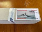 1/1250 - ALBATROS - ALK86A - HMS ANTELOPE  - METAL SHIP MODEL