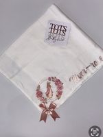 Personalised Flopsy Bunny baby muslin.new baby Gift.Baby Shower  