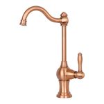 Akicon Water Filter Faucet Brass Lead-Free Fits RO System Non-Air Gap Cold
