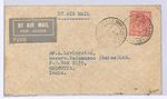 GB KGV INDIA AIR MAIL 6d Rate Cover *Northfield* Birmingham 1938 KALAMAZOO UG43