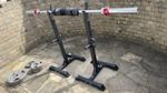 Olympic Bar, Stand And Weights Job Lot