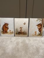 The Gruffalo Nursery Wall Art Prints Set of 3 A4 Woodland Kids Bedroom Decor