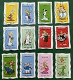 France ~2019~Asterix ~Commemorative  Booklet Stamp Set~(12)~Used~