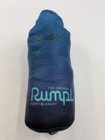 Rumpl Original Puffy Blanket Large Blue Lightweight Packable Camping Outdoor