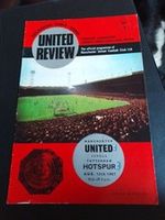 MANCHESTER UNITED v TOTTENHAM HOTSPUR Charity Shield 1967 Programme 12/8/67 (11)