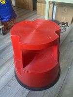 Step Stool Accessory Shatterproof Plastic Red