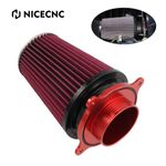 Air Filter Intake With Holder Adapter Kit For Yamaha Raptor 700R 2009 2011-2026