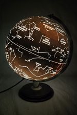 Replogle 12" Illuminated Day & Night World Globe Constellation Light Up