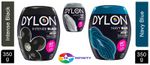 Dylon Washing Machine Fabric Dye Pod 350g for Clothes Black- Navy- Smoke Grey