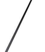 Ashgill 13mm Black Metal Stair Spindle – Modern Matt Finish – 1119mm