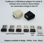 Atari/Amiga USB Mouse Adapter - True USB HID Adapter with case colour choice