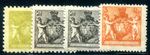 LIECHTENSTEIN 1921 45-46A,46-47B ** MINT IN PERFECT CONDITION (F6079