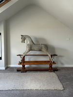 FH Ayres Rocking Horse. Original Condition. For restoration 