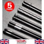 5 Pairs Chinese Chopsticks Non-slip Chopsticks Tableware Alloy Reusable