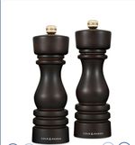 Cole & Mason London Chocolate Wood Salt & Pepper Mill Set 180mm