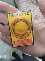 Vintage Mini Roulette game all in working order still in good condition casino 