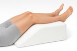 Knee Leg Elevation Wedge Bed Pillow Leg Back Lumbar Support Zip Washable Cover
