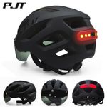Bike Helmet Adult with Visor Sun Goggle Motorbike Bicycle Road MTB Cycling UK