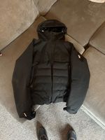moncler grenoble black mens jacket large