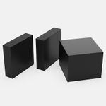 Rubber Blocks Solid Square Sheet 50mm-200mm Cushioning Damping Plate Industrial