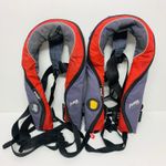 Pair of Seago Active 190 Manual Inflatable Life Jacket Adult Sailing