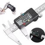 6 INCH DIGITAL VERNIER CALIPER 150MM STAINLESS STEEL MICROMETER ELECTRONIC TOOL
