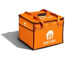 Just Eat Food Delivery Bag,Courier Insulated Thermal Pizza Bag 58L..New With Tag