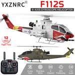 YUXIANG F112S AH-1 LiDAR 9CH Gyro GPS Positioning Optical Flow  RC Helicopter