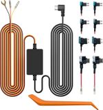 WOLFBOX USB-C 4A 11.48ft  Hardwire Kit For Dash Cams With Battery Protection