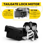 UK For Vauxhall Vivaro A + B 95520962 Central Locking Tailgate Locking Mechanism