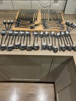 Set of 67 Pieces, Serving For 12,  ONEIDA Cherish Stainless Steel Cutlery