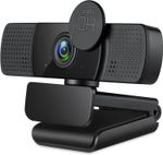 1080P HD Webcam Camera Auto Focus PC Camera Mic for Video Calling Office Meeting