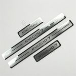 4Pcs for JAECOO J7 Stainless Steel Door Sill Protector Scuff Plates