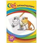 A4 Tracing Paper 40 Sheets - Pad Drafting Home School Office Quality Art Crafts