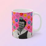Harry Styles Shirt - Coffee Mug / Tea Cup - Harry Styles Coaster, Gift for girls