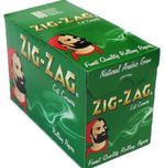 ZIG ZAG GREEN STANDARD Regular Cigarette Rolling Paper - 1 5 10 25 50 100