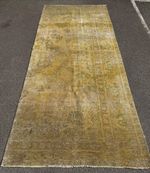A FABULOUS OLD HANDMADE TRADITIONAL ORIENTAL  PART OF RUG(347 x 140 cm)+