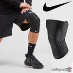 NIKE PRO KNEE SLEEVE CLOSED PATELLA DRI FIT COMPRESSION SUPPORT INJURY BLACK
