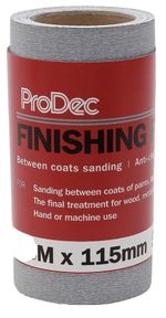 ProDec 400 Finishing Paper 1.5m x 115 mm Sandpaper Wet Dry PAFP Super Fine 400