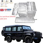 10PC Car Window Sun Shade Windshield Cover For Land Rover Defender 2004-2018