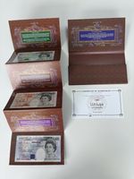 Bank of England UK Royal Triplet £20 £10 £5 Matching Serial Numbers Rare Notes