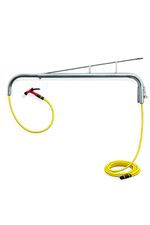 Horse Wash Boom with 10m PVC Hose & Spray Nozzle – Heavy Duty Folding Aluminium