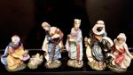 Nativity sets depict the scene of Jesus Christ's birth (few Are Missing)