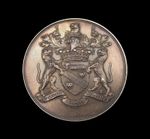 INDIA 1921 LORD READING'S VICEROY 51mm SILVER PRESENTATION MEDAL