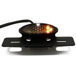 Motorcycle LED Turn Signal Brake Tail Light Mount For Chopper Bobber Cafe Racer