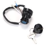Ignition Key Switch For Kawasaki Bayou 300 KLF300 1988-2004 27005-1186