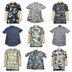 Wholesale Job lot of 20 Mixed De-Branded Mens Summer Shirts Sizes XS-L