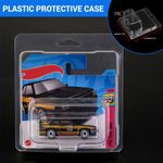 10-100X Protector For Hotwheels Matchbox Protective Case SHORT Card 1:64 Scale