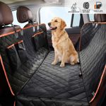 Dog Car Seat Cover Pet Back Seat Hammock Safety Protector Waterproof Non Slip UK